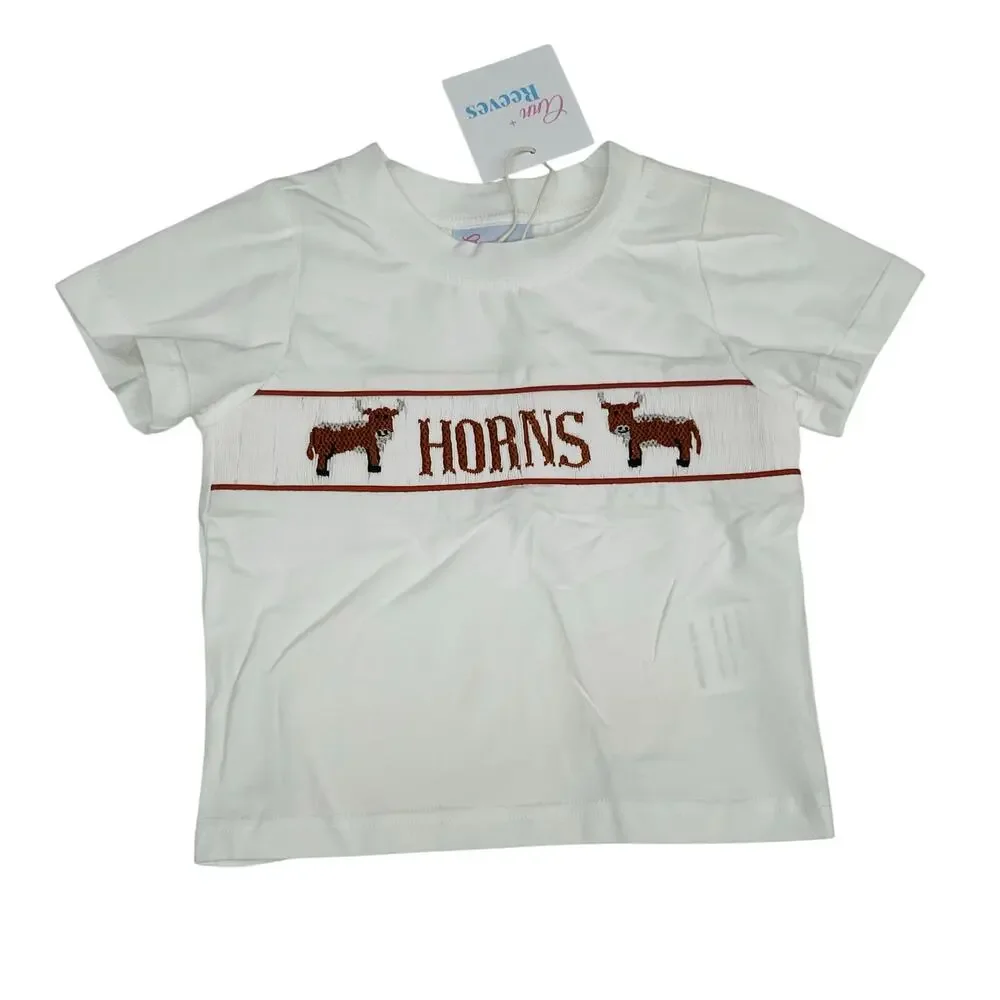 NWT Ann + Reeves Size 7 How Bout Them Horns Set